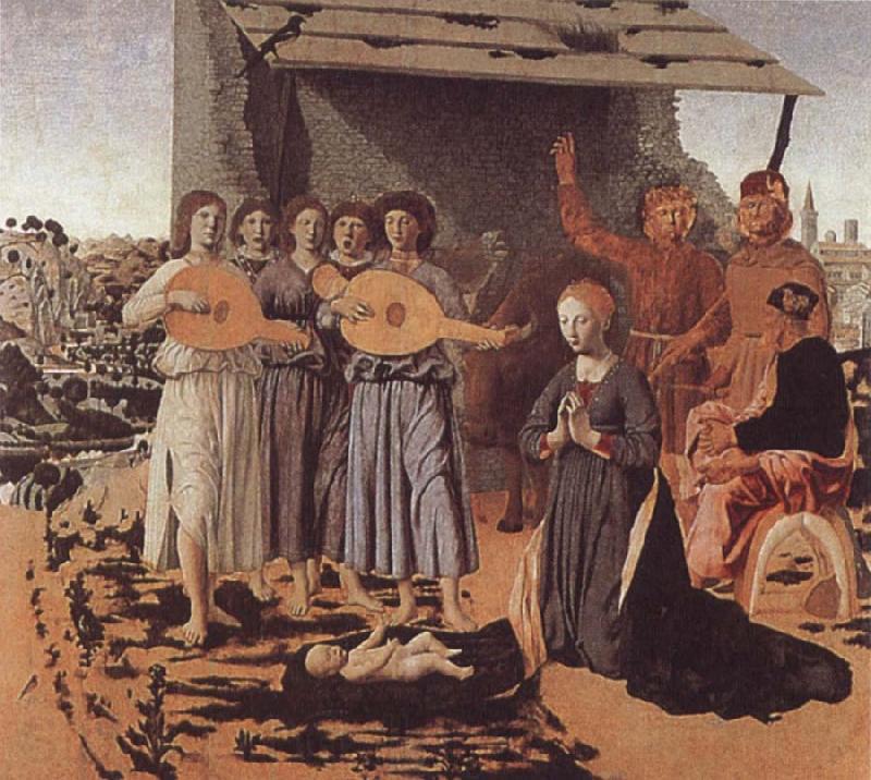 Piero della Francesca Nativity France oil painting art